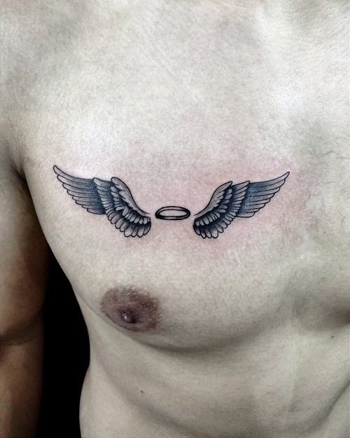 Angel Feather Tattoo