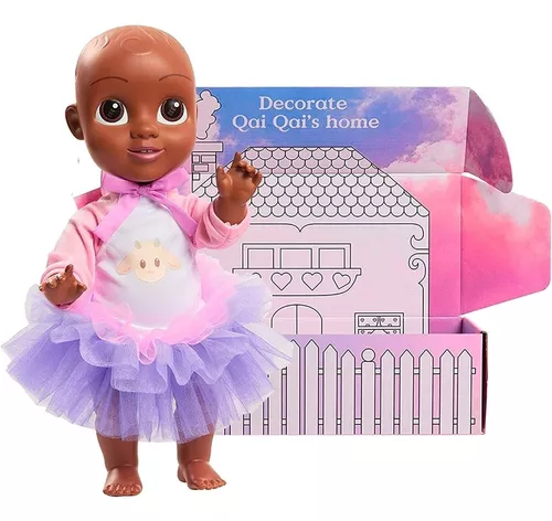 Muñeca Bebe Para Niña Negrita Con Tutu Cajita Para Dibujar