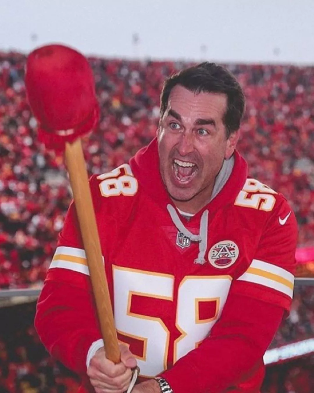 Rob Riggle, Celeb Who Are Football Super Bowl Fans