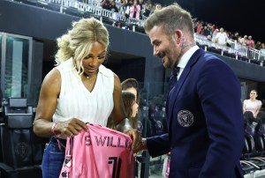 Serena Williams, David Beckham