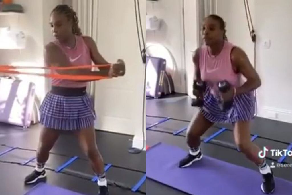 Serena Williams - trening