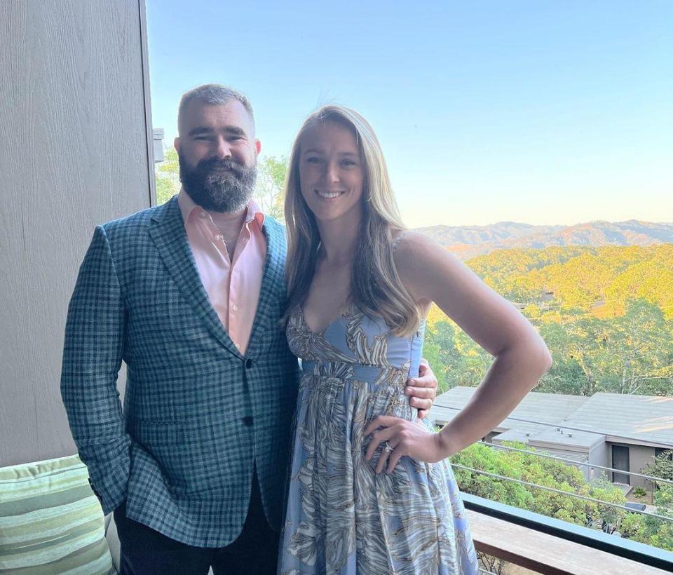 Kylie Kelce Says Jason Kelce &#39;Needs To Get Out Of The House&#39;