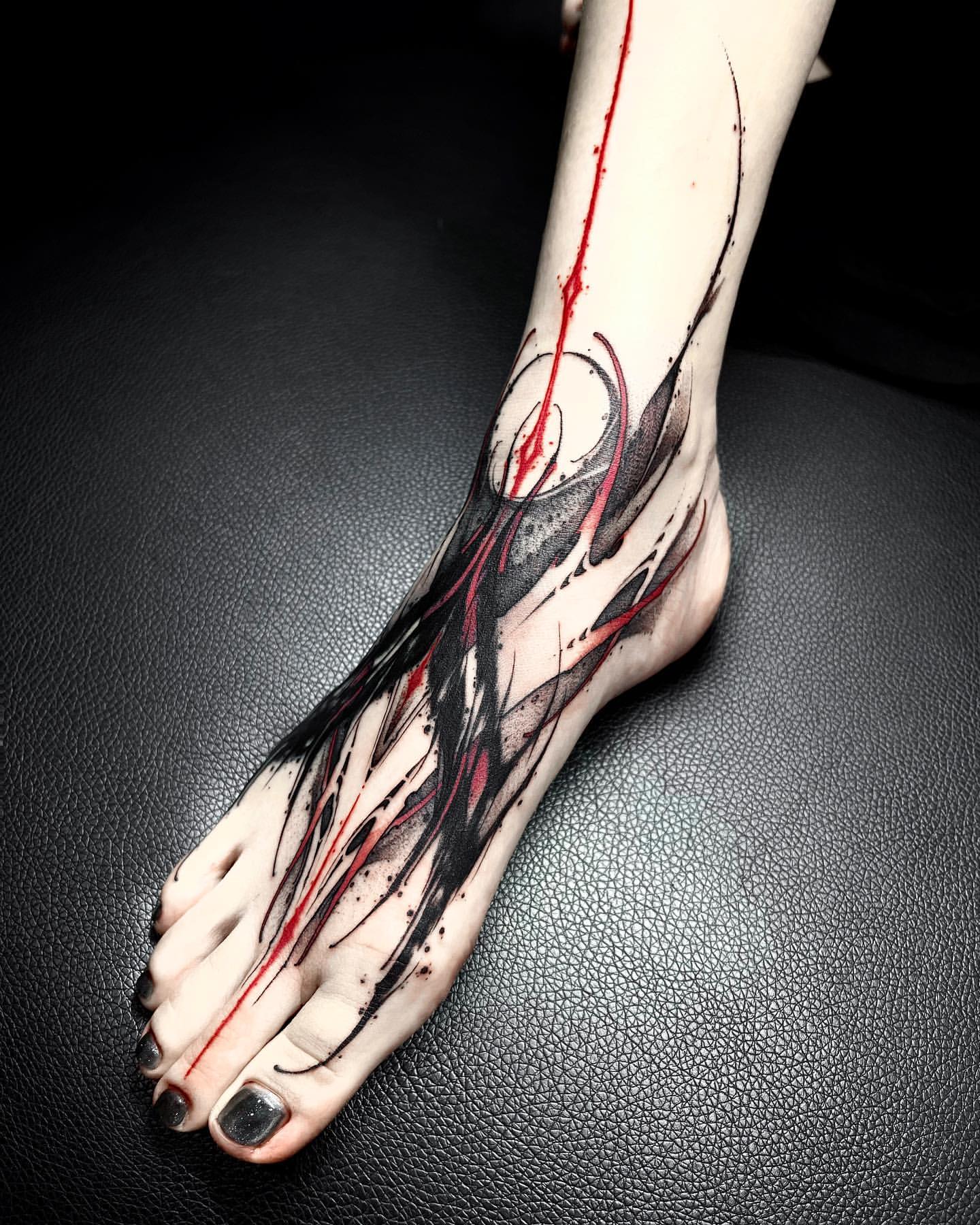 Foot Tattoo Ideas 10