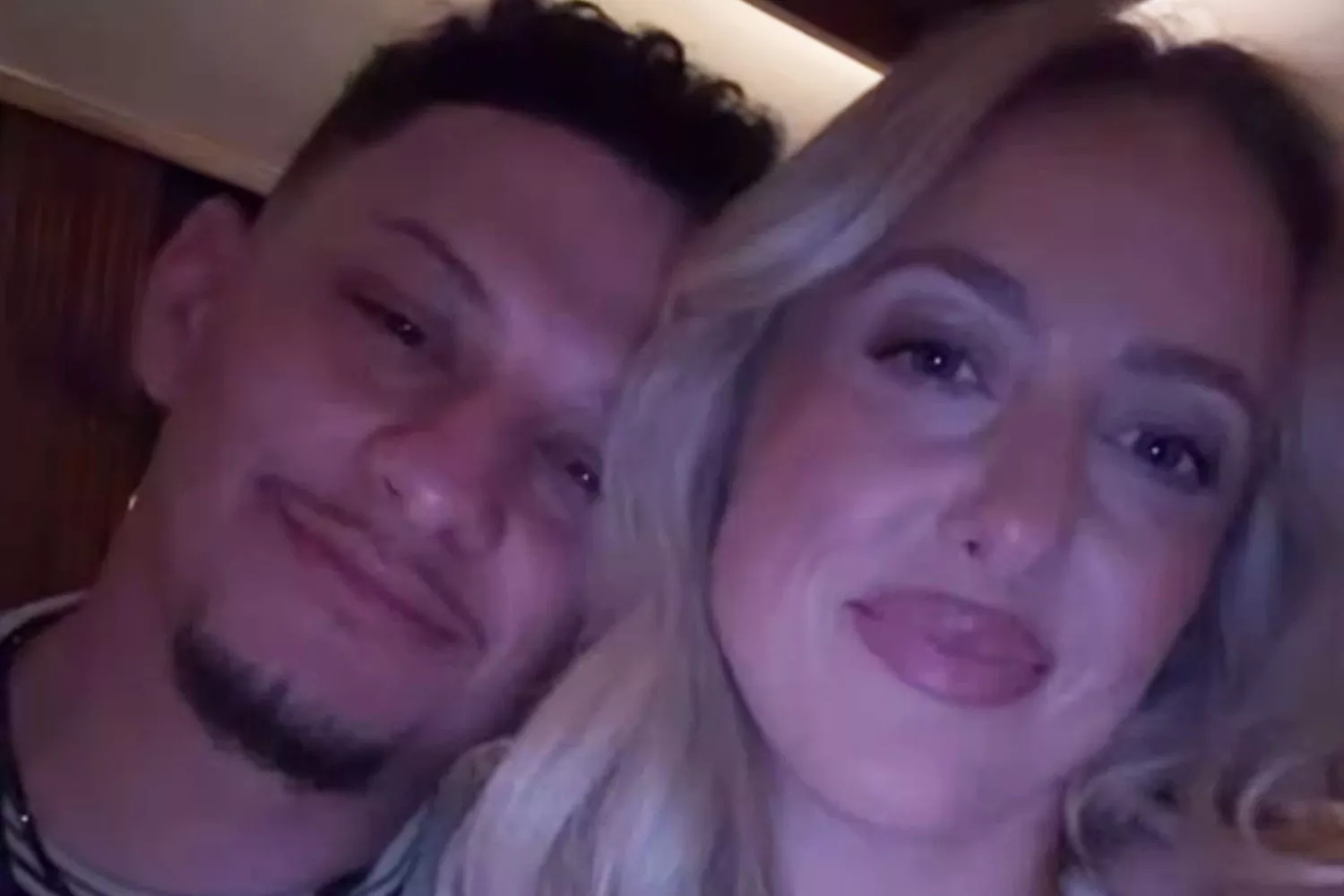 Patrick and Brittany Mahomes date night