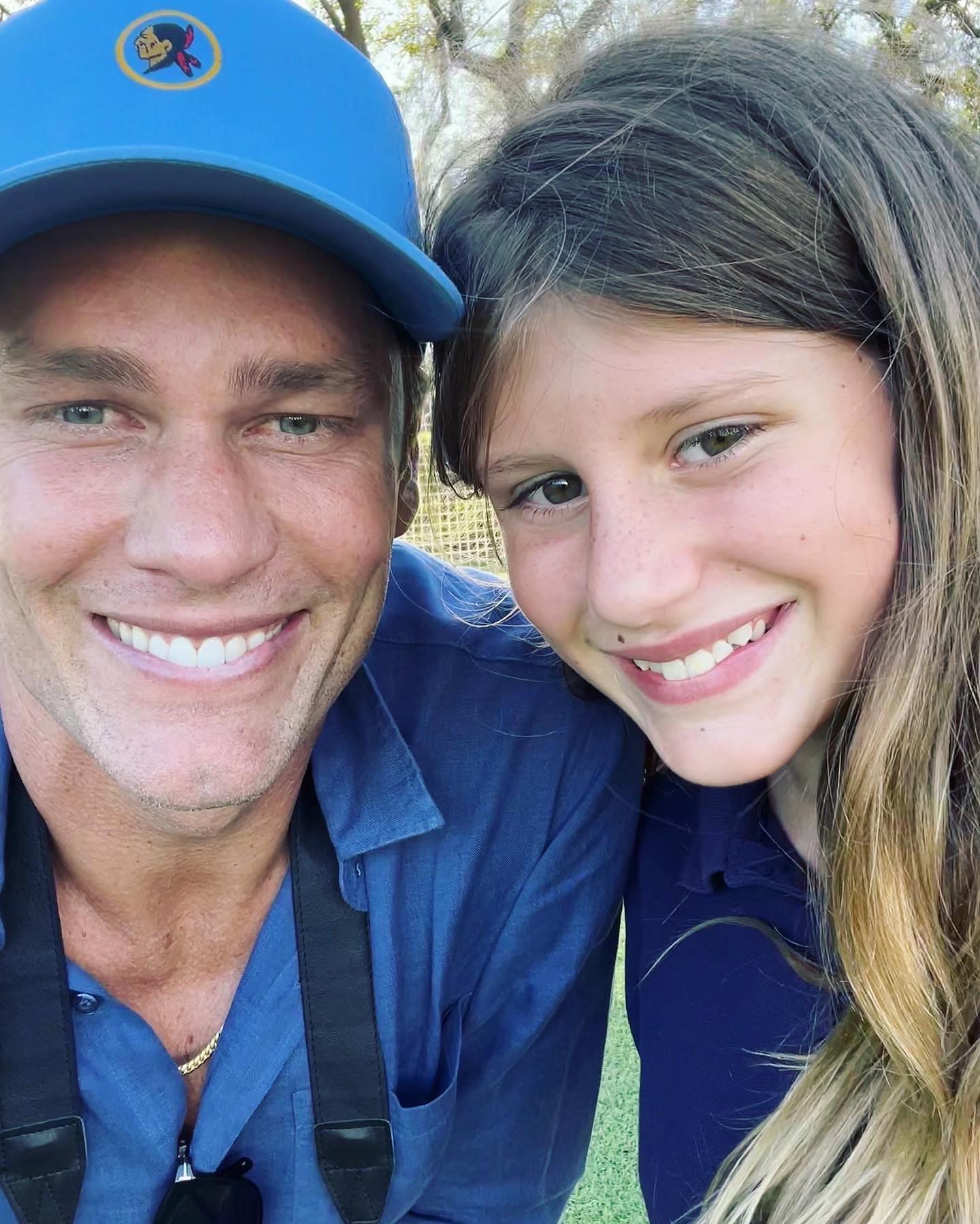 Tom Brady and his daughter, Vivian.