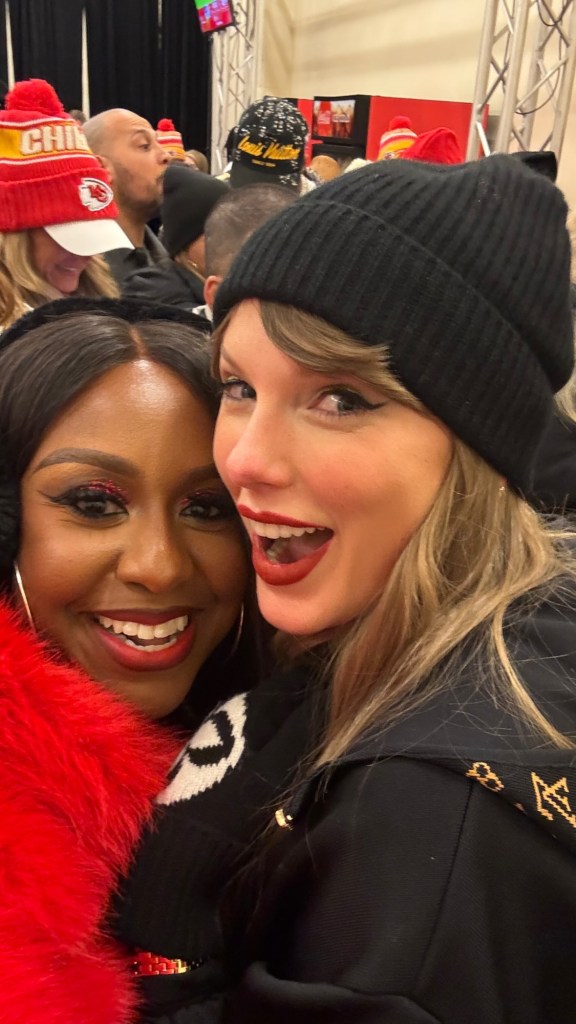 Ashley Smith and Taylor Swift via Instagram Monday