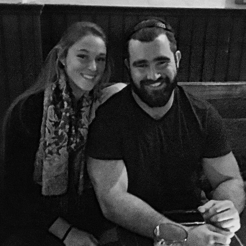 Jason Kelce and Kylie Kelce via Instagram