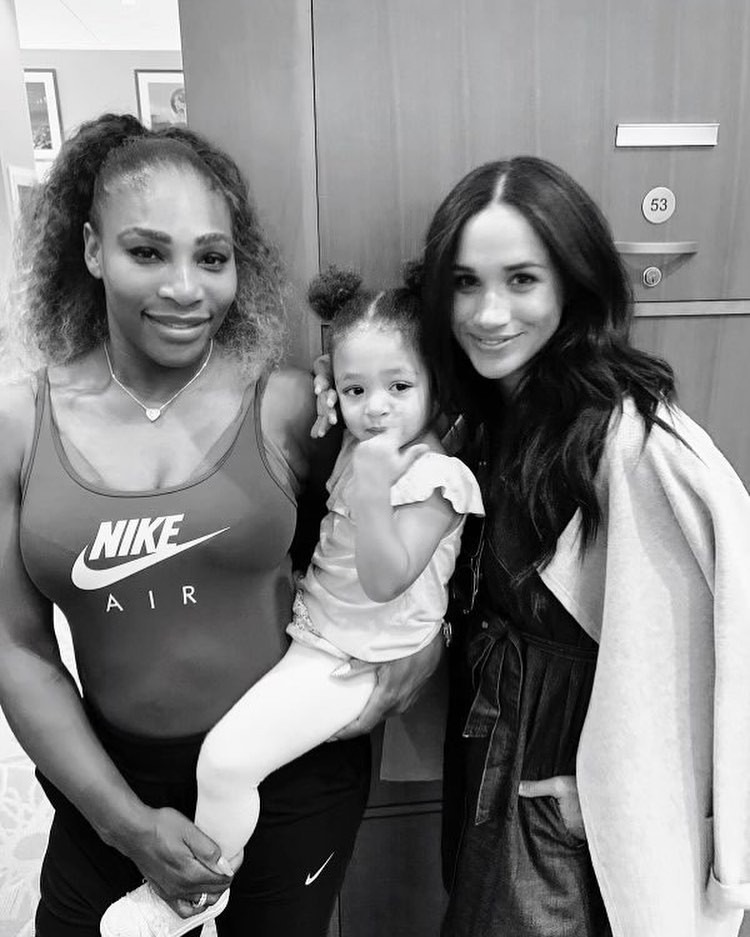 Serena Williams, Olympia and Meghan Markle