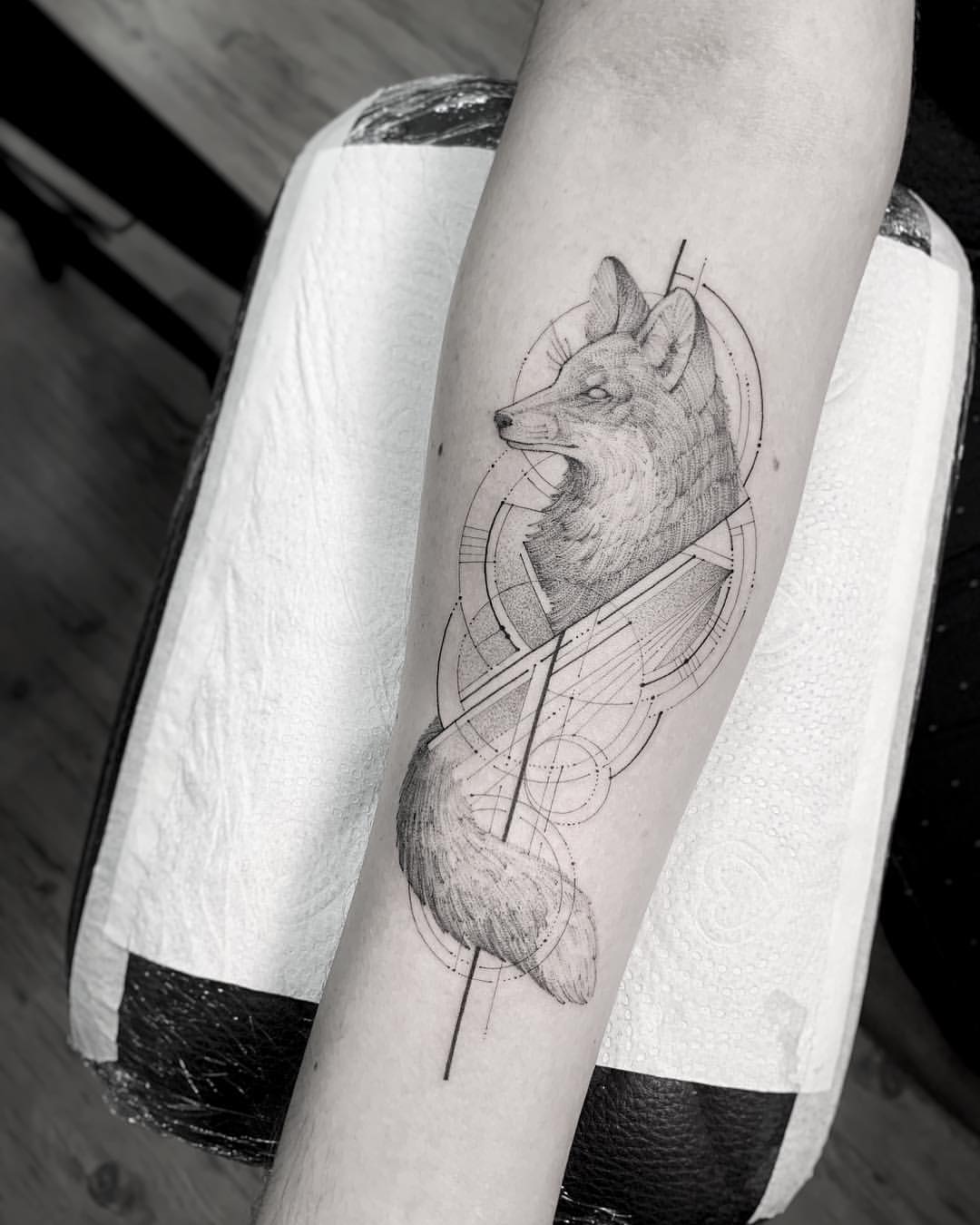 Fox Tattoo Ideas 11