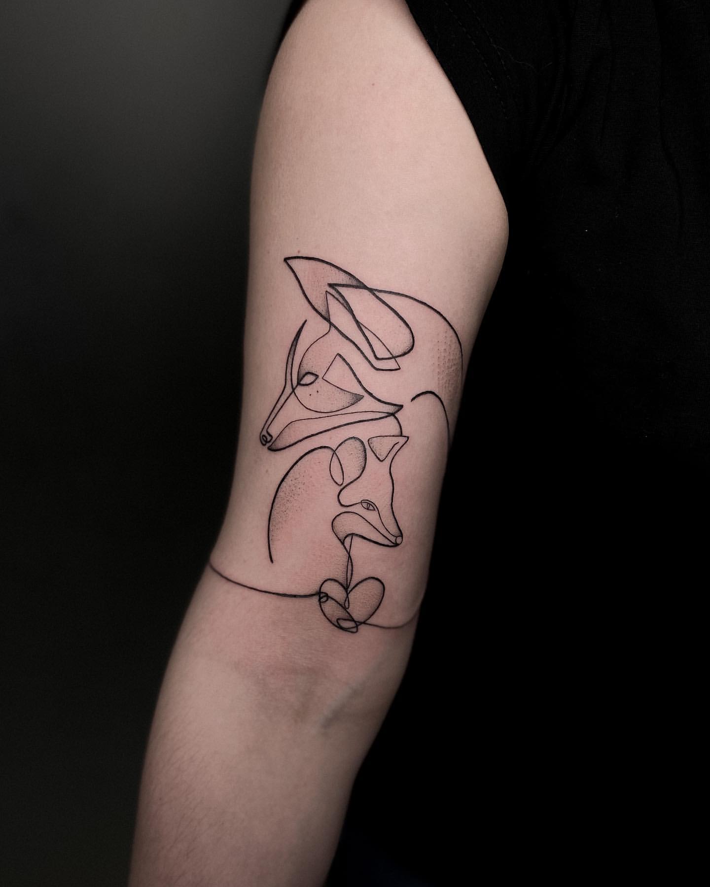 Fox Tattoo Ideas 15