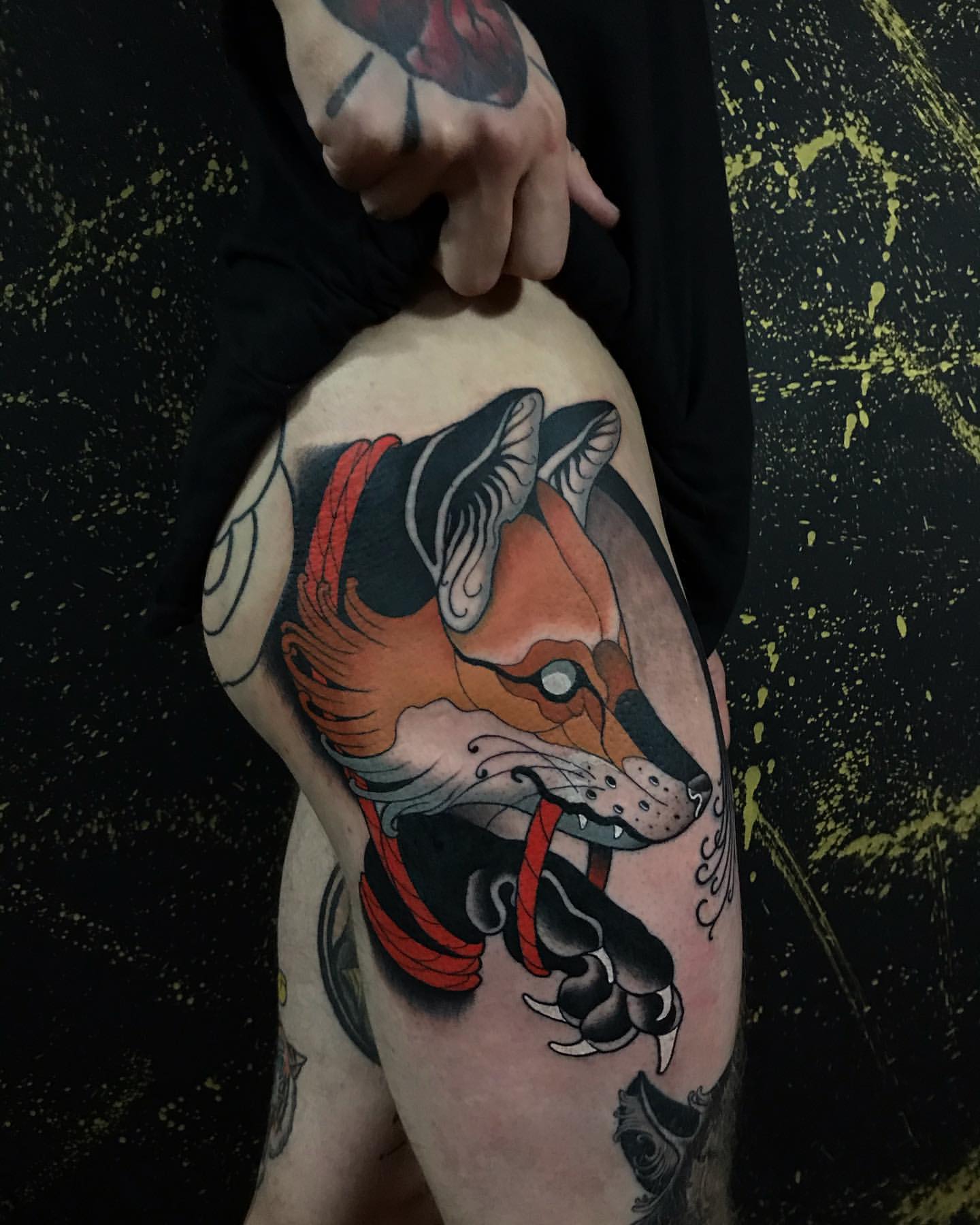 Fox Tattoo Ideas 17