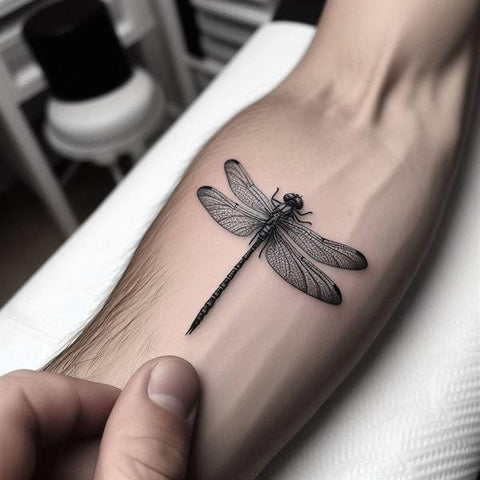 3D Dragonfly Tattoo 1