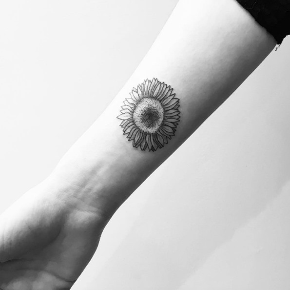 this_black_ink_sunflower this_black_ink_sunflower