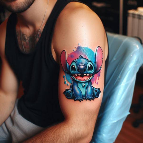 Arm Stitch Tattoo 1