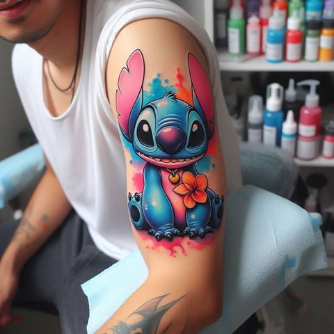 Arm Stitch Tattoo 2