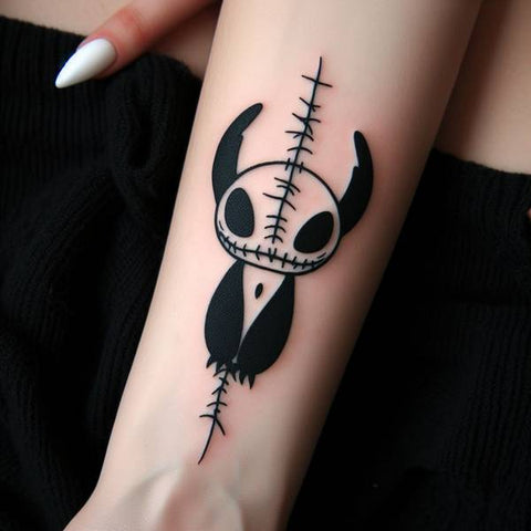 Evil Stitch Tattoo 1