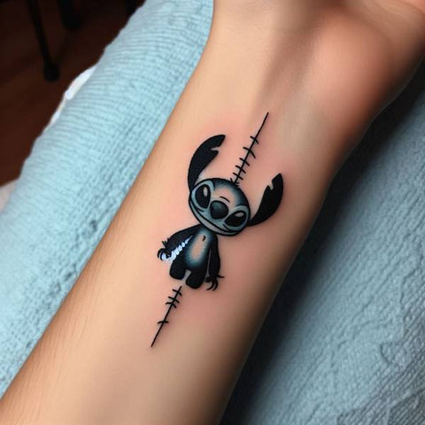Evil Stitch Tattoo 2