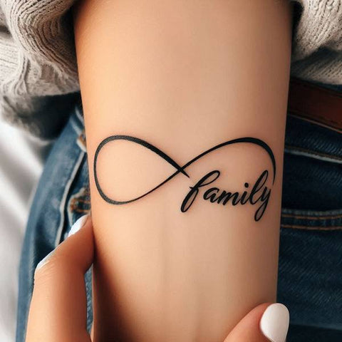 Family Infinity Tattoo 2