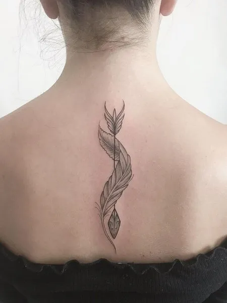 Feather Arrow Tattoo Feather Arrow Tattoo
