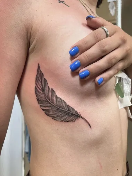 Feather Rib Tattoo Feather Rib Tattoo
