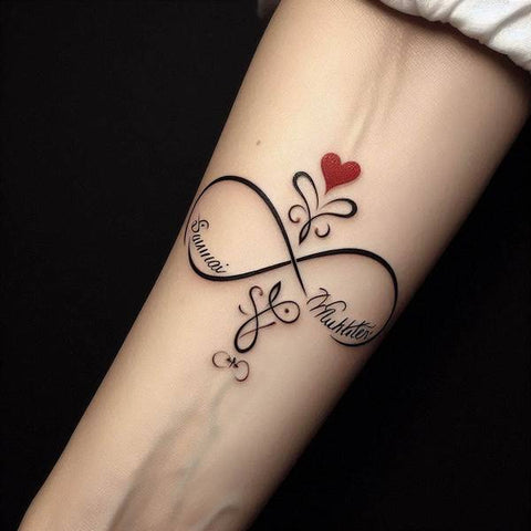 Infinity Tattoo With Name 1