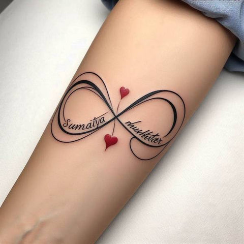 Infinity Tattoo With Name 2