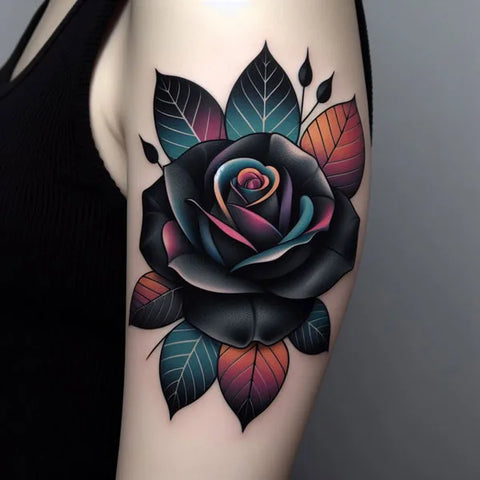 Meaning Of Black Rose Tattoo