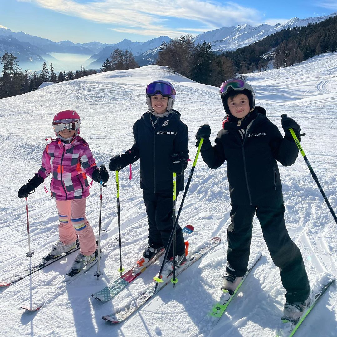 Lionel Messi disfrutó de su breve descanso en las montañas: el álbum familiar de Antonela Roccuzzo en la nieve - Infobae