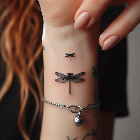 Small Dragonfly Tattoo