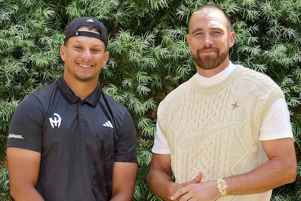 Ezra Shaw/Getty Patrick Mahomes and Travis Kelce