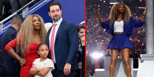 Serena Williams & husband Alexis Ohanian share sweet selfies with daughter  Olympia as they soak in Super Bowl 2025 atmosphere