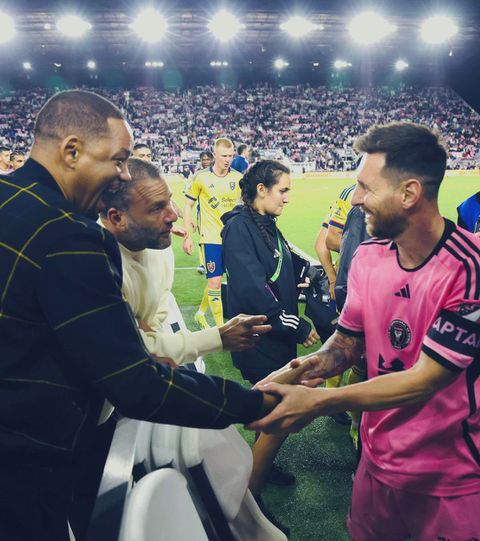 Lionel Messi meets Will Smith as Inter Miami beat Real Salt Lake in MLS Opener - Pulse Sports Nigeria