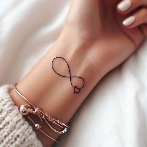 Infinity Heart Tattoo 2