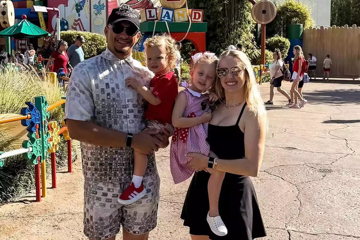 Patrick and Brittany Mahomes visit Disney