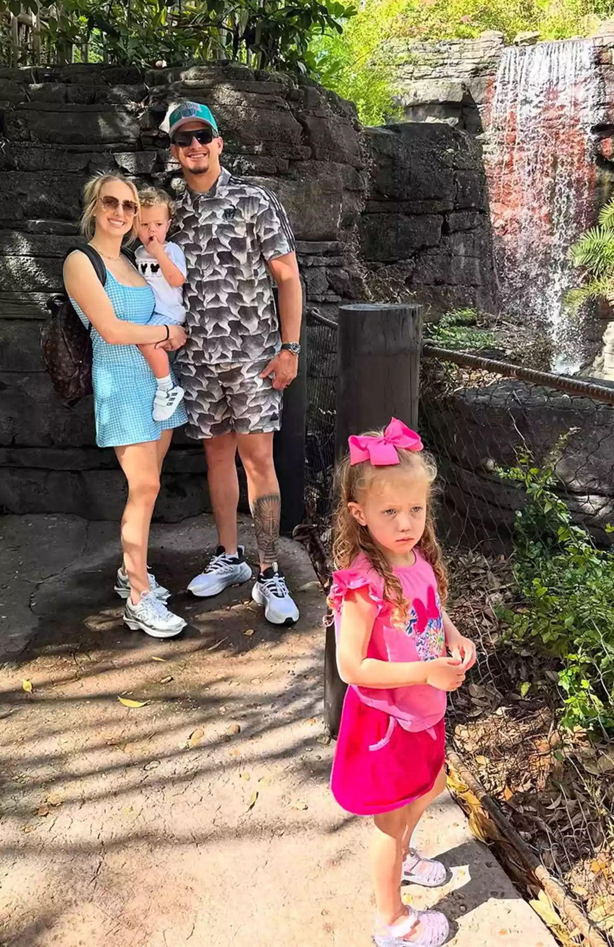 Patrick and Brittany Mahomes visit Disney