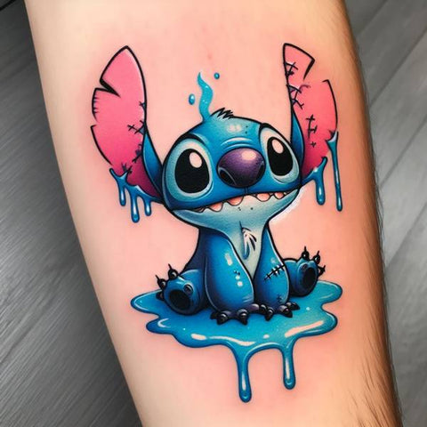 Stitch Watercolor Tattoo 2