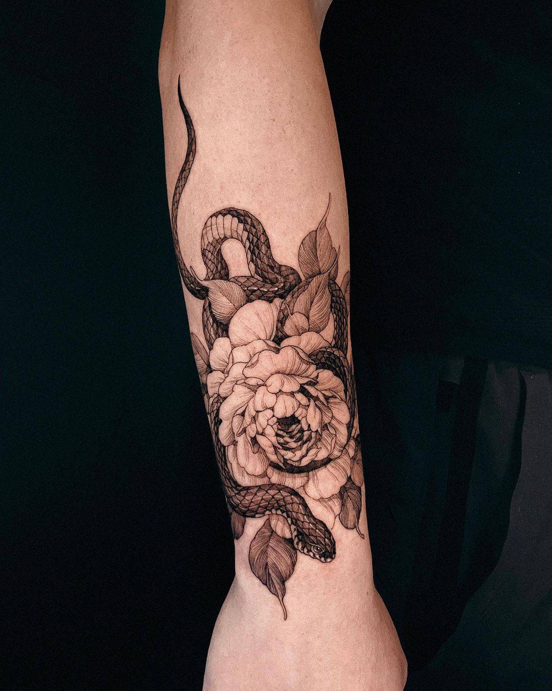 Snake Tattoo 9
