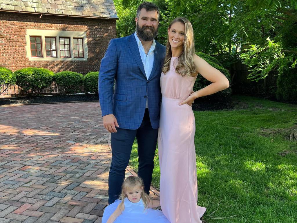 Kylie Kelce and Jason Kelce via Instagram