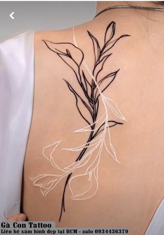 Mẫu tham khảo Hình xăm hoa đẹp cho nữ