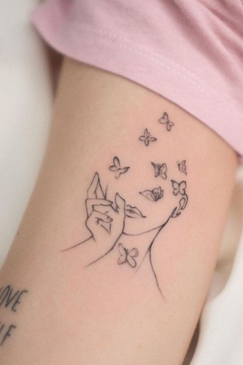 arm tattoos for women