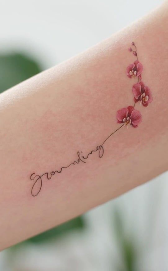 80+ Orchid Tattoos: Meanings, Tattoo Designs & Ideas | Orchid ...