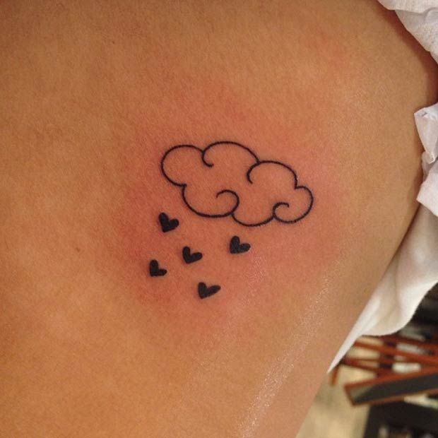 23 Cute Cloud Tattoo Designs and Ideas